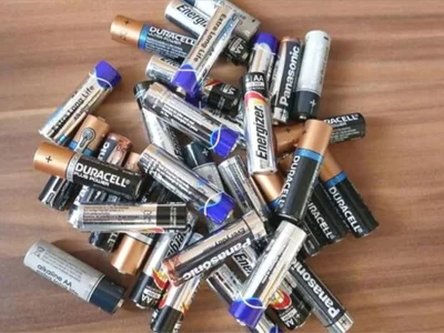 Waste batteries