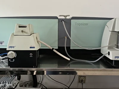 Wet and dry laser particle size analyzer